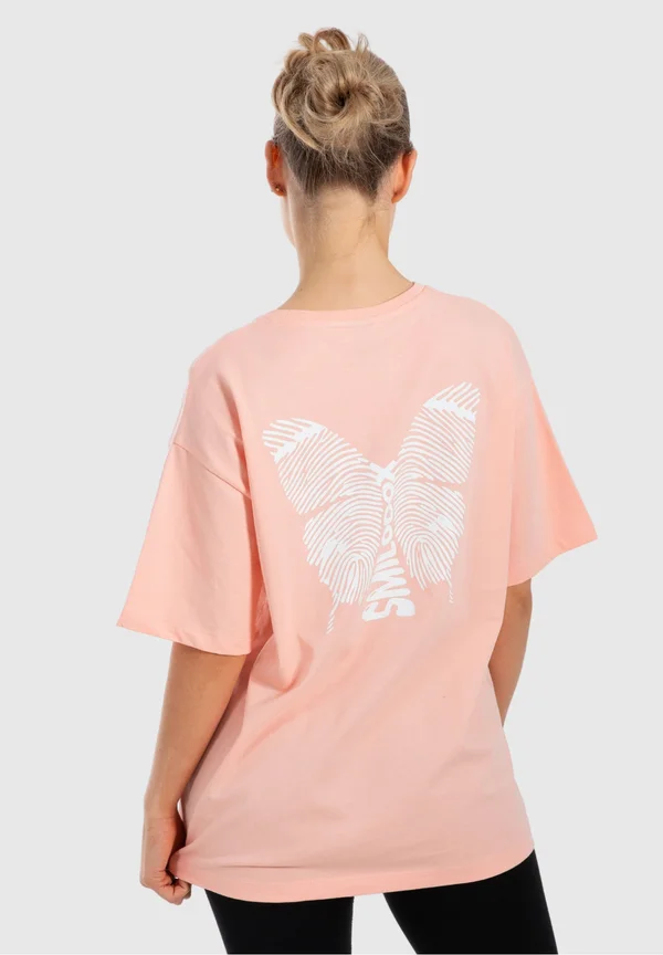 PAYTON OVERSIZE - Print T-shirt - rosa