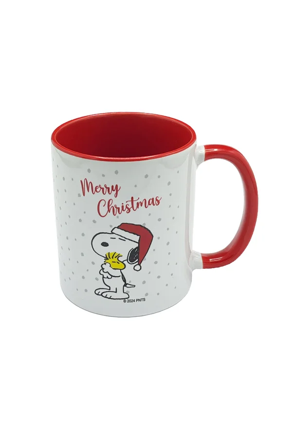 PEANUTS X-MAS- 330 ML - Drink bottle - rot