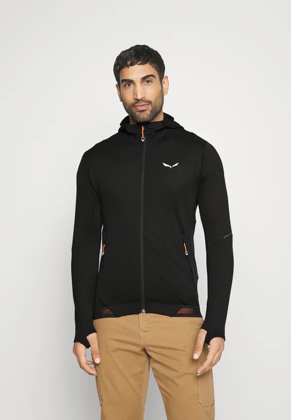 PEDROC HOODED JACKET. - Running jacket - black out