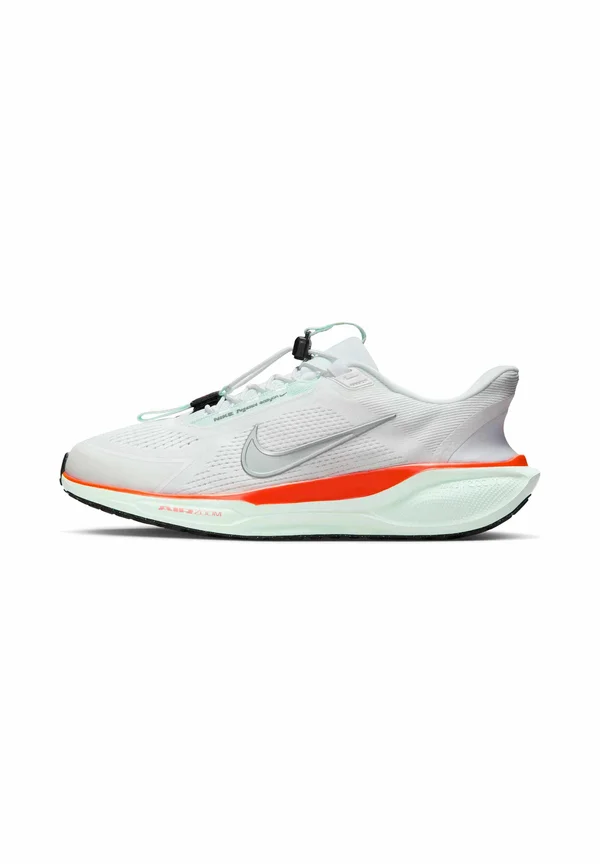 PEGASUS EASYON - Road running shoes - white bright/crimson barely green/metallic silver