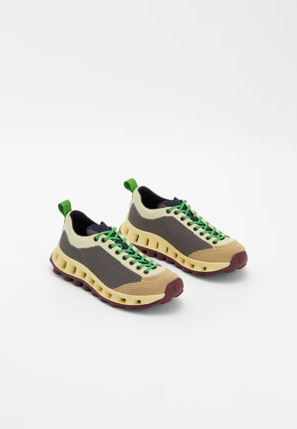 PELOTISSIMA - Trainers - grey/yellow