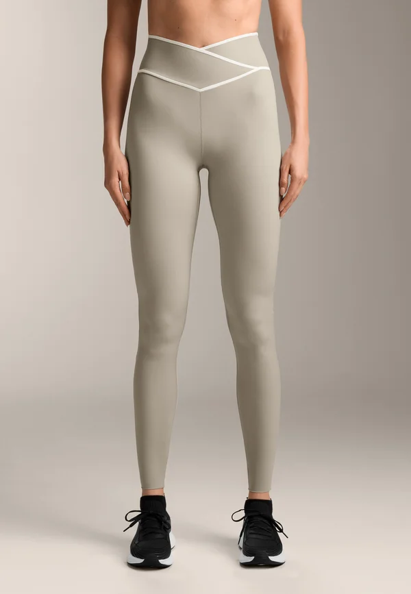 PERFECT-ADAPT CROSSOVER V-CUT  - Leggings - brown
