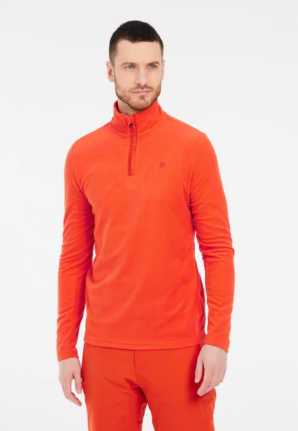 PERFECTO - Fleece jumper - burnt orange
