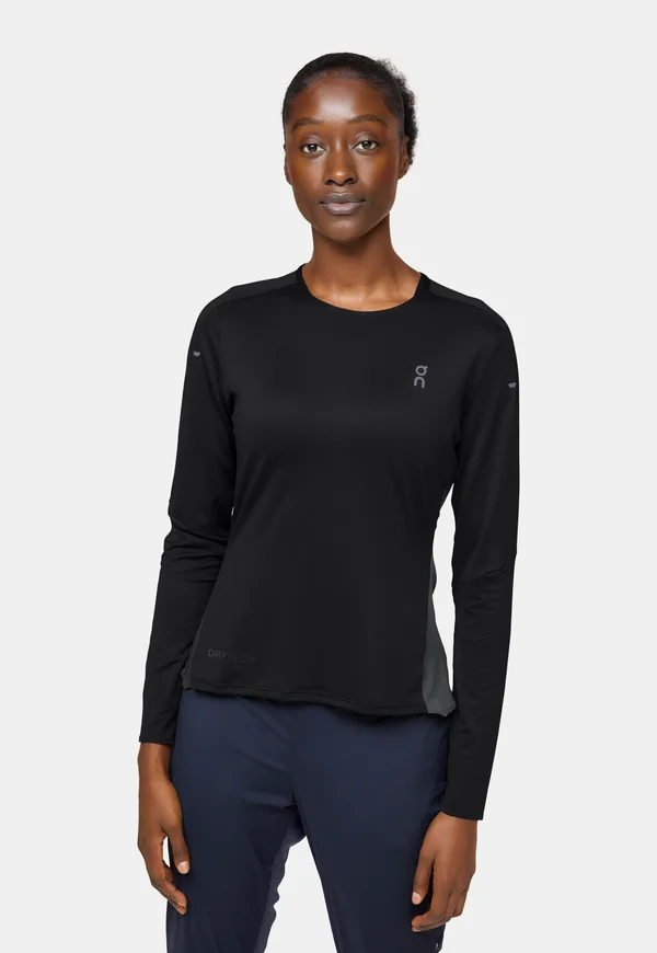PERFORMANCE  - Long sleeved top - black   eclipse