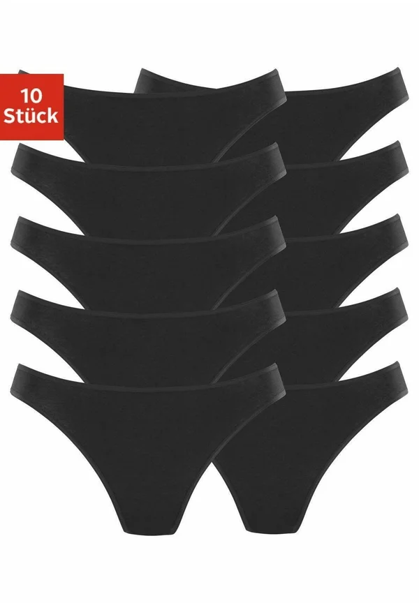 PETITE FLEUR BY LASCANA STRING - Thong - schwarz