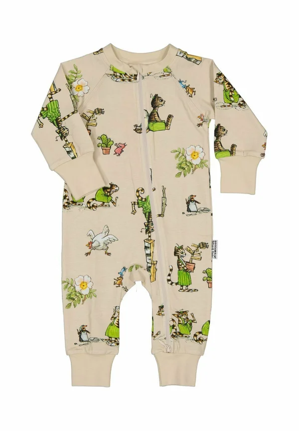 PETTSON AND FINDUS TWO-WAY ZIP - Sleep suit - beige