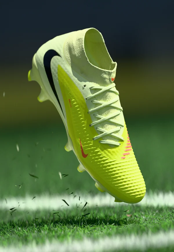 PHANTOM 6 HIGH ACADEMY - Football boots artificial grass - hyper crimson/black/limelight