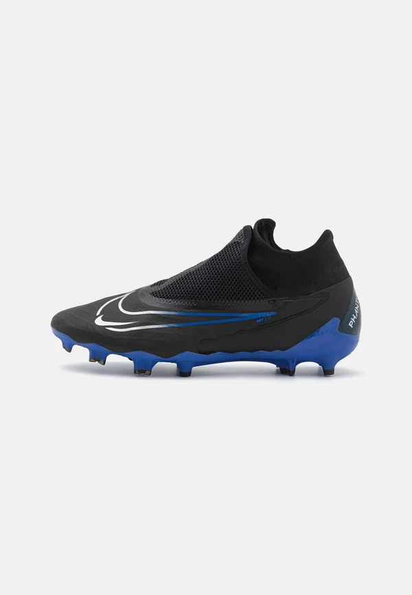 PHANTOM GX PRO - Firm-ground football boots - black/chrome/hyper royal