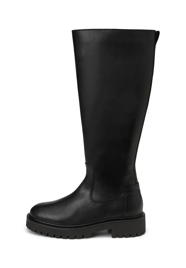 MODEL PHIA - Platform boots - black