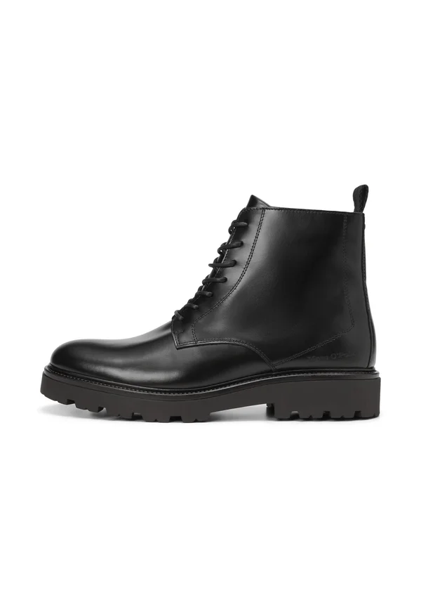 PHIL - Lace-up ankle boots - black