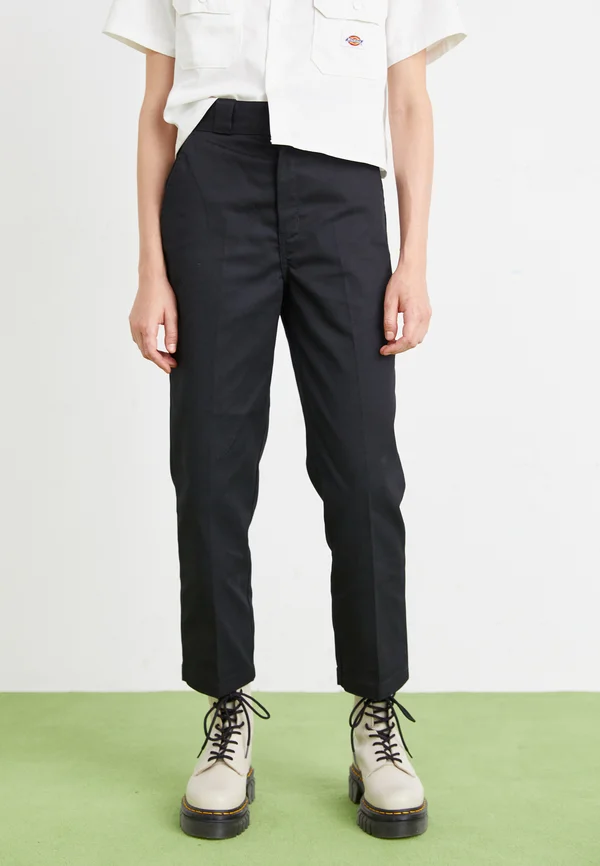 PHOENIX CROPPED REC - Chinos - black