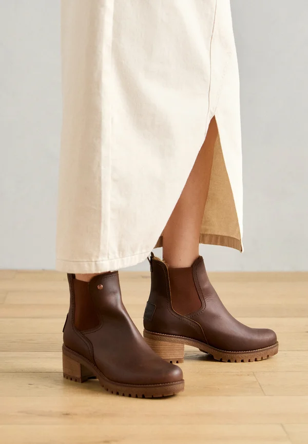 PIA  - Platform ankle boots - bark