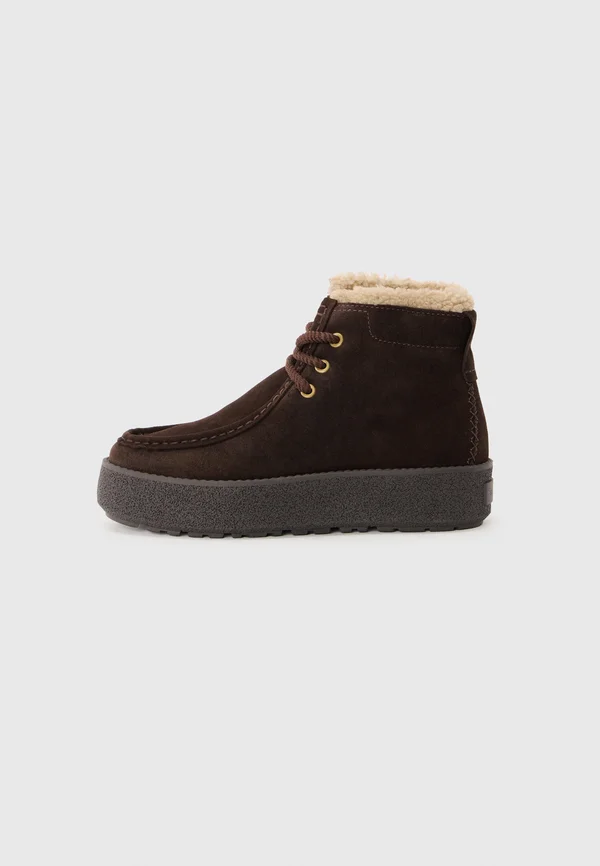 PIA 1B - Lace-up ankle boots - dark earth