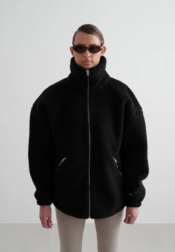 PILE - Fleece jacket - black