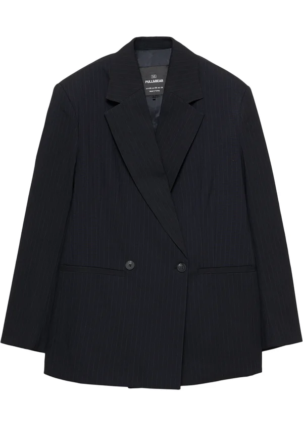 PINSTRIPE - Blazer - black