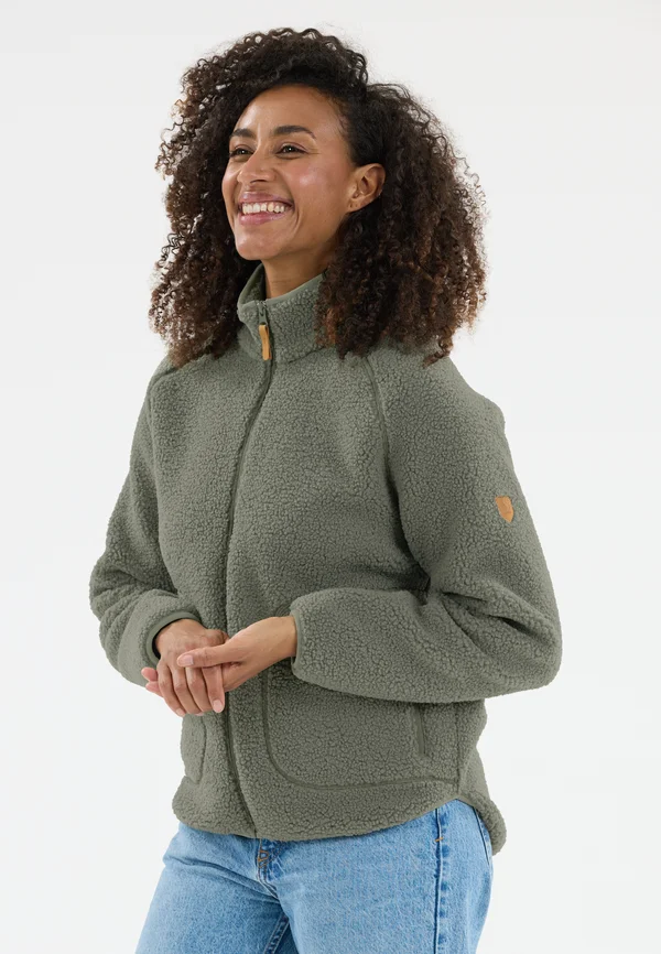 PIONEER - Fleece jacket - dusty olive