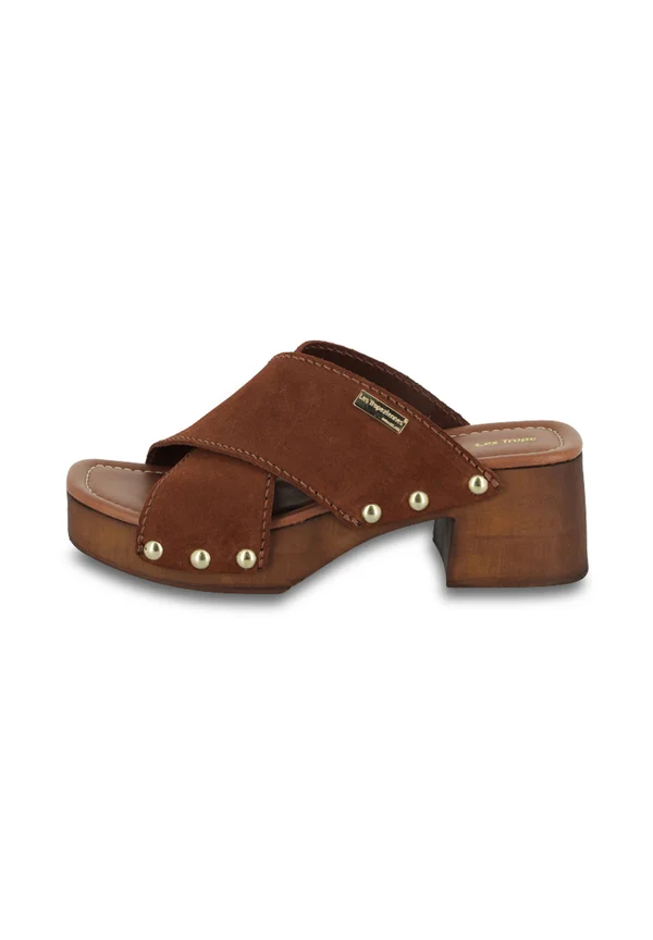 PIPA - Clogs - cognac color