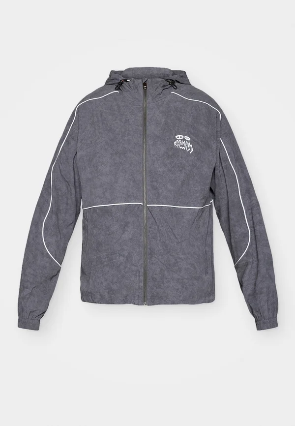 PIPING - Windbreaker - charcoal