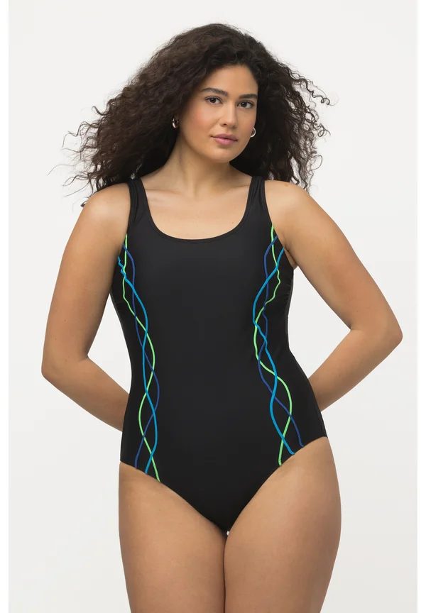 PIPINGS ONDULANTS - Swimsuit - black