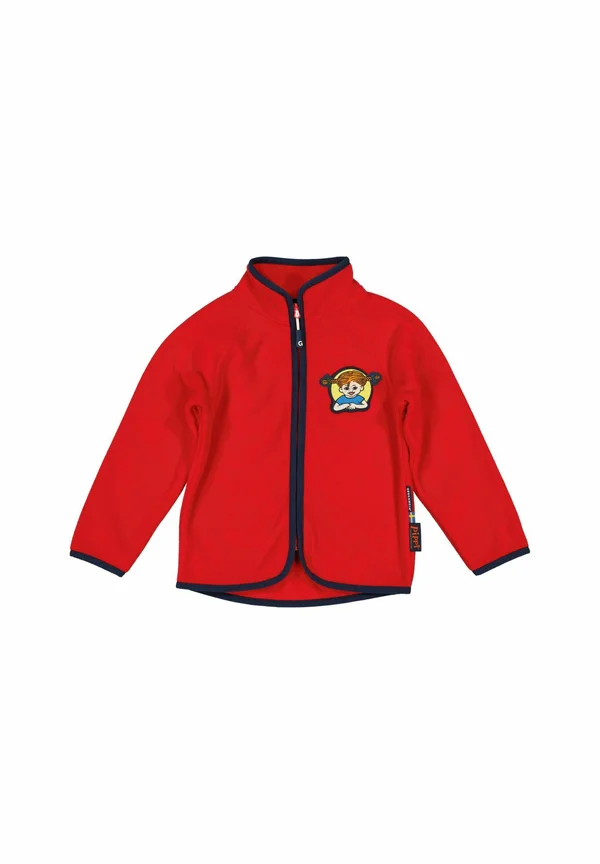 PIPPI LONGSTOCKING - Fleece jacket - red