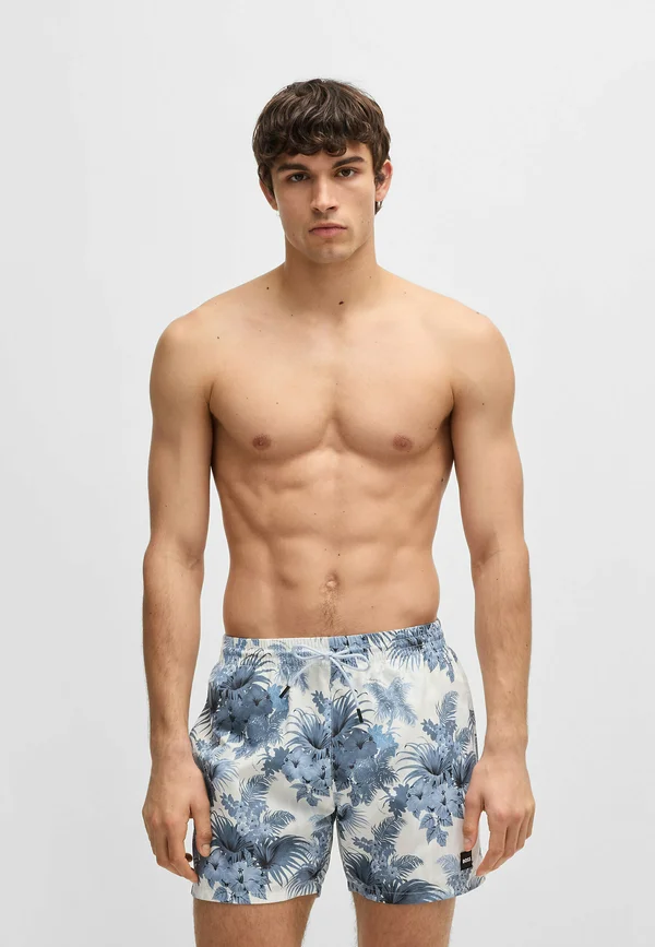 PIRANHA - Swimming shorts - open blue twentythree