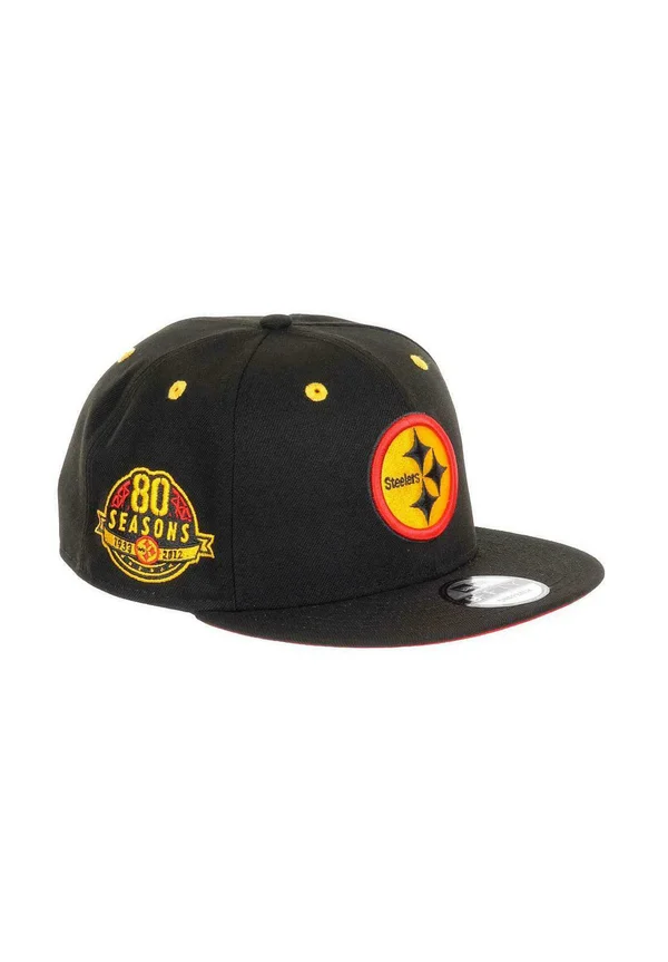 PITTSBURGH STEELERS NFL TEAM COLOUR 80 SEASONS SIDEPATCH 9FIFTY SNAPBACK - Cap - schwarz
