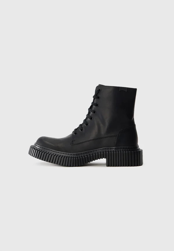 PIX BERLIN - Lace-up ankle boots - black