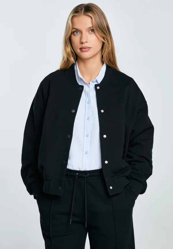 PIXELINA - Bomber Jacket - schwarz