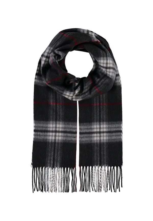 PLAID KARO - Scarf - charcoal