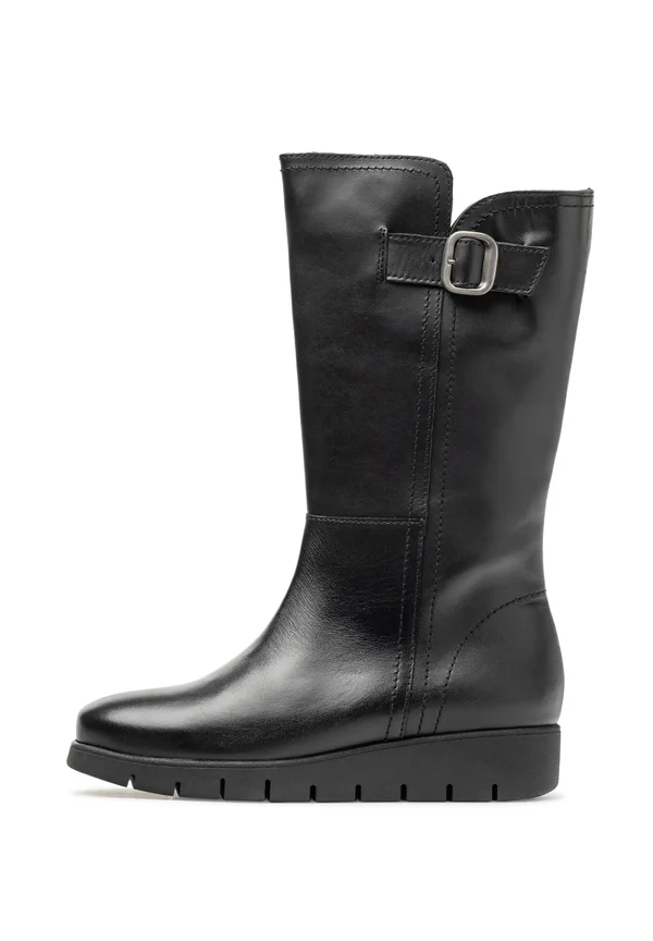 PLANA MANILA - Wedge boots - black