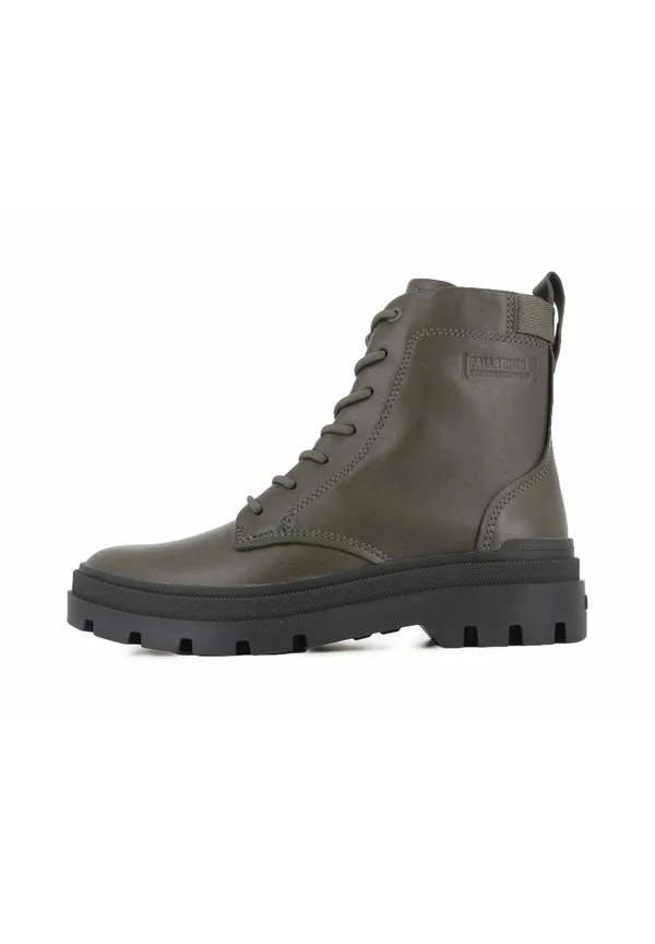 PALLAGRADE OFFICER L - Platform ankle boots - grey