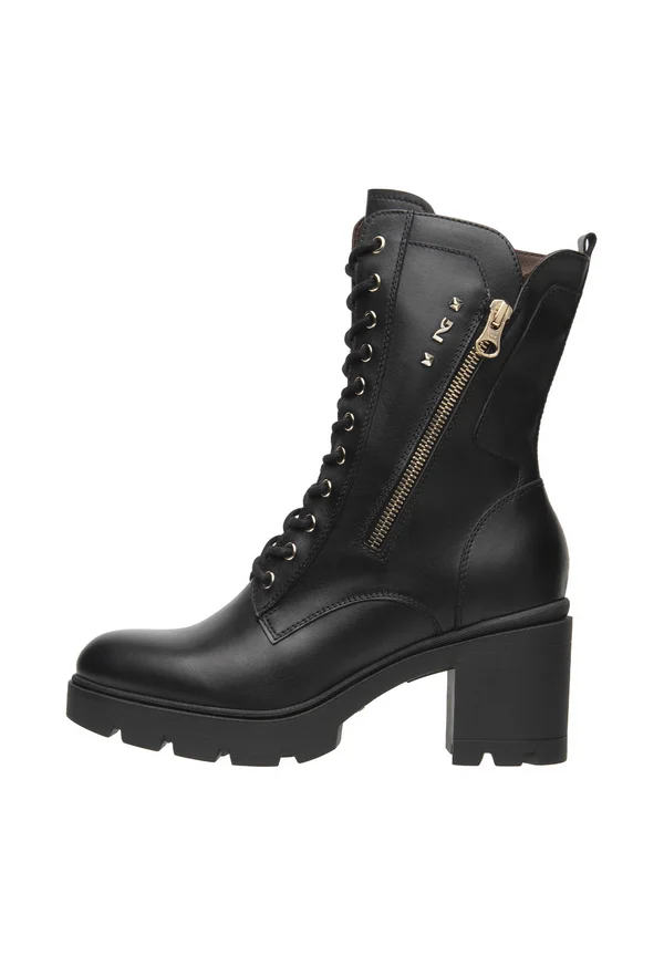 Platform ankle boots - nero