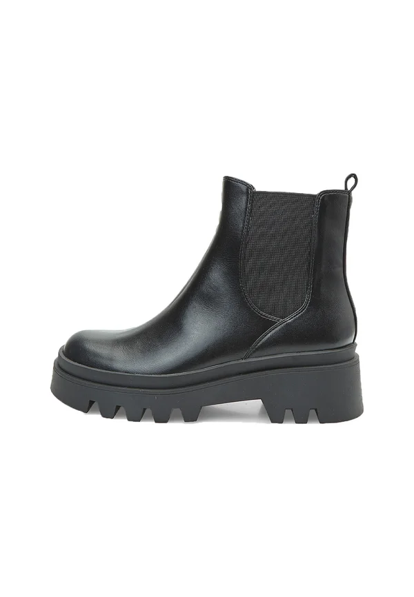 Platform ankle boots - nero