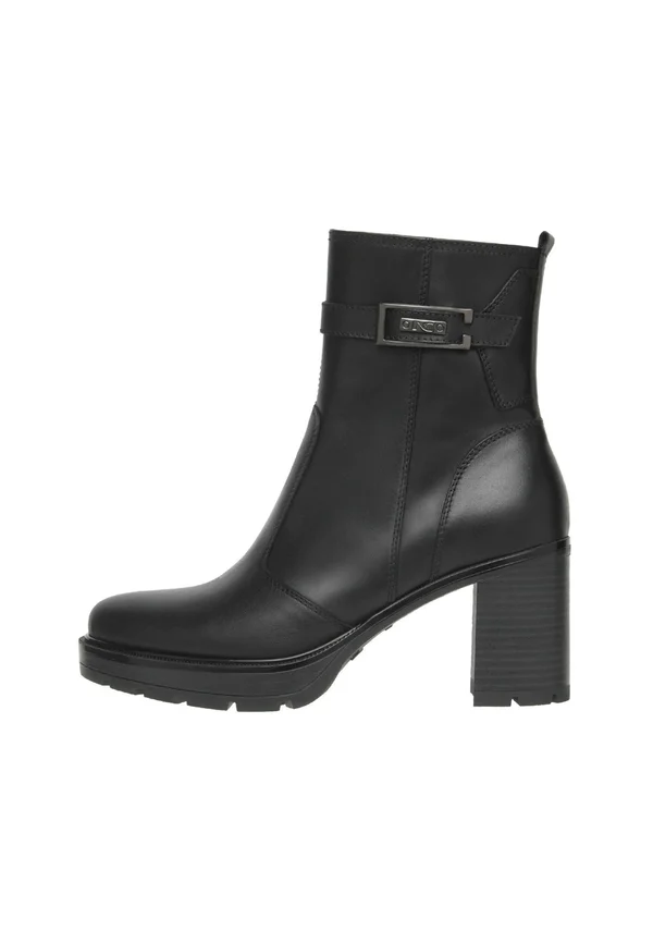 Platform ankle boots - nero