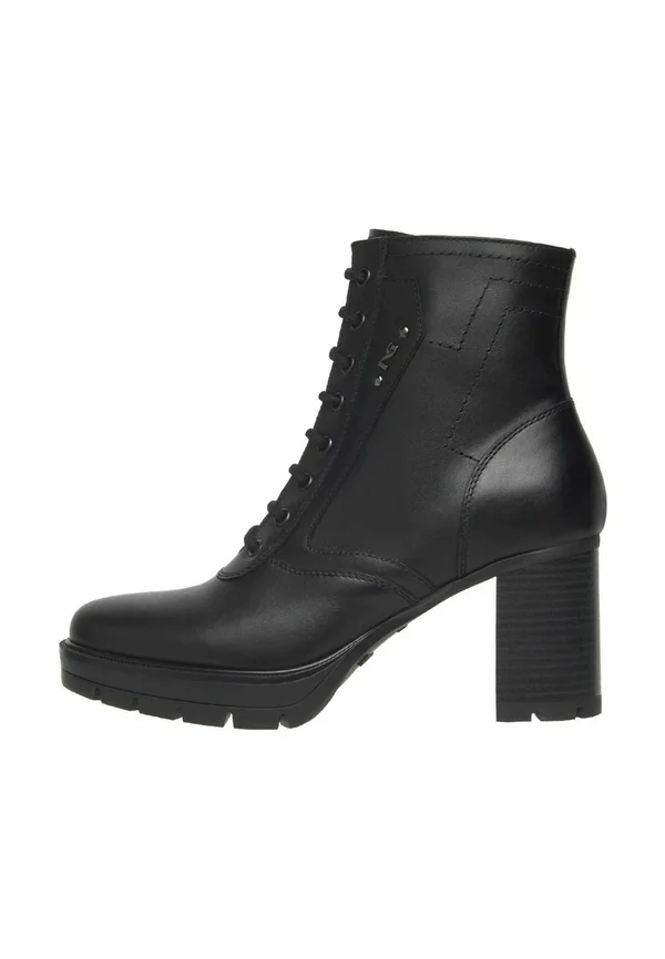 Platform ankle boots - nero