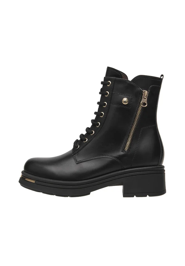 Platform ankle boots - nero