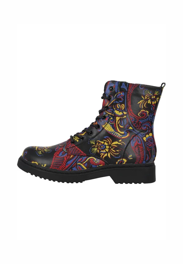 Platform ankle boots - oriental
