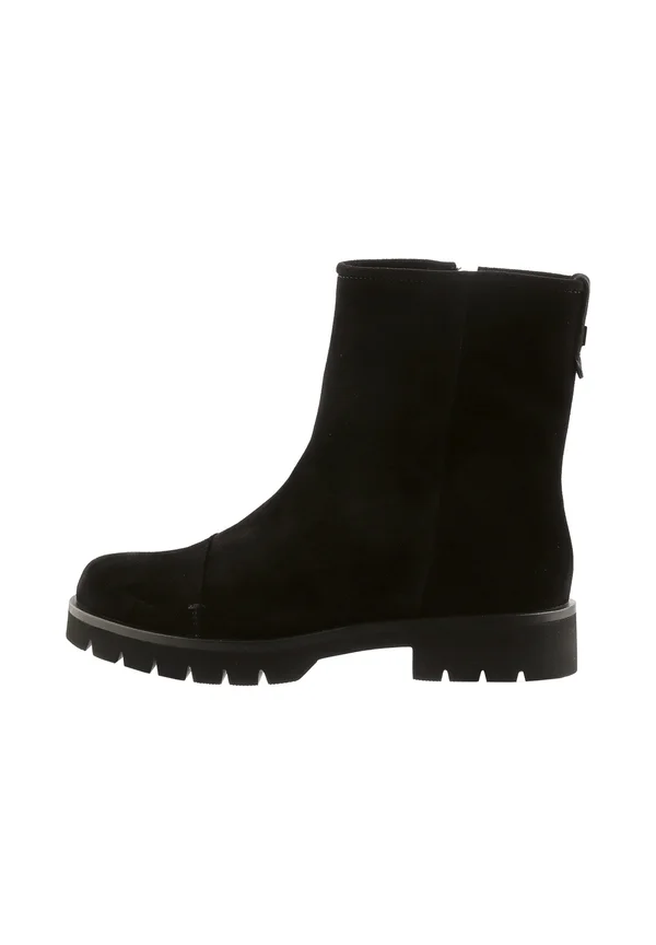 Platform ankle boots - schwarz