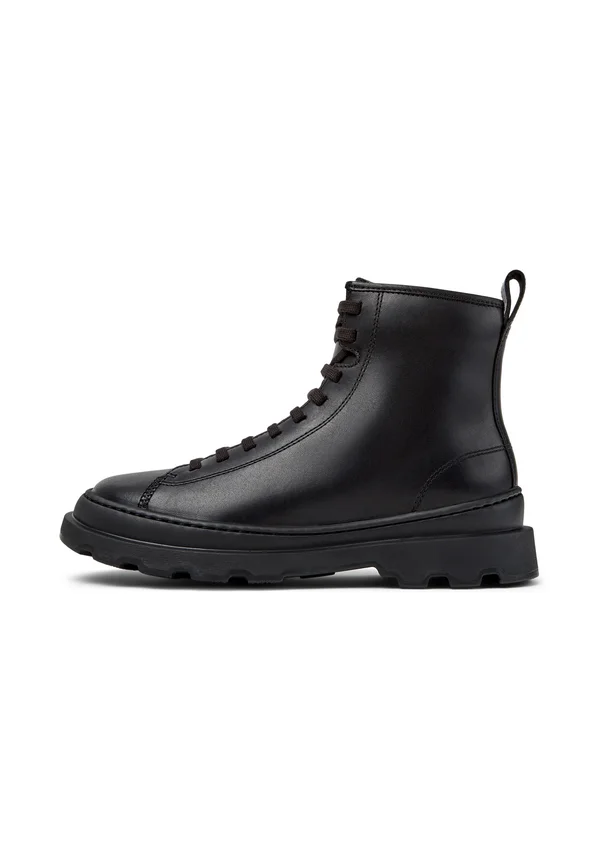 Platform ankle boots - schwarz