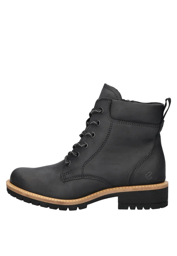 Platform ankle boots - zwart