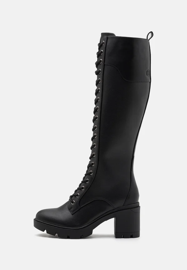 Platform boots - black