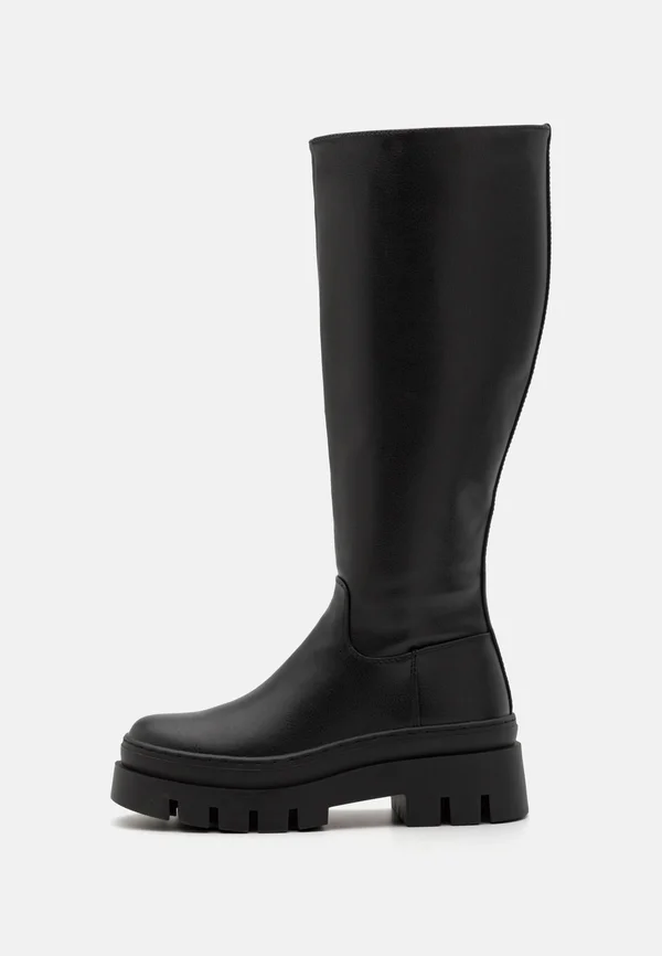 Platform boots - black