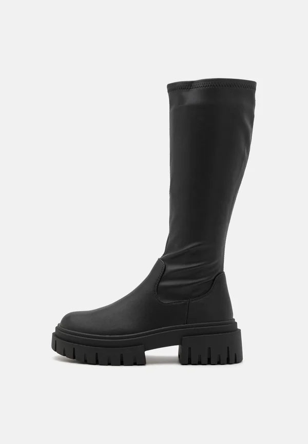 Platform boots - black