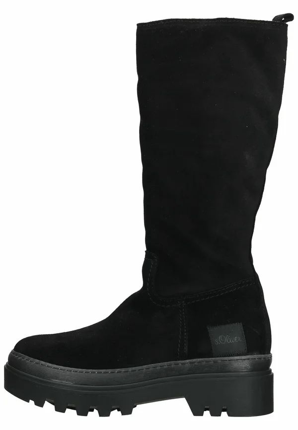Platform boots - black