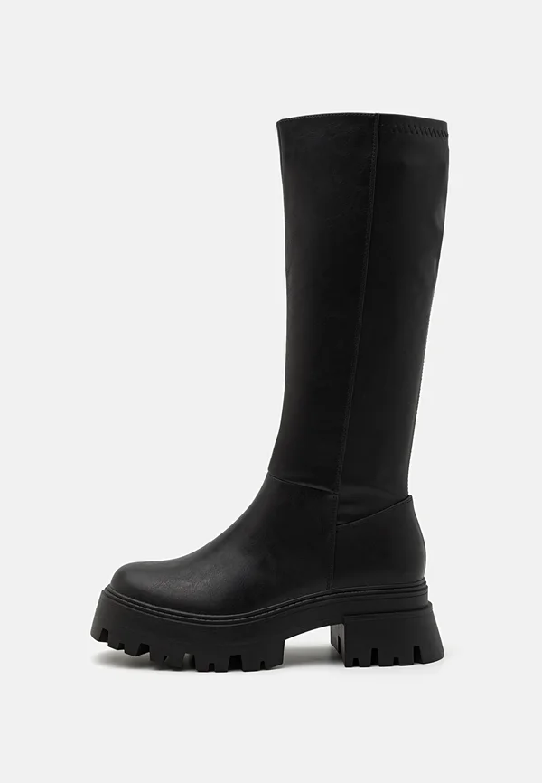 Platform boots - black