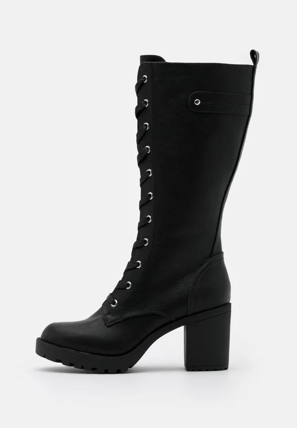 Platform boots - black