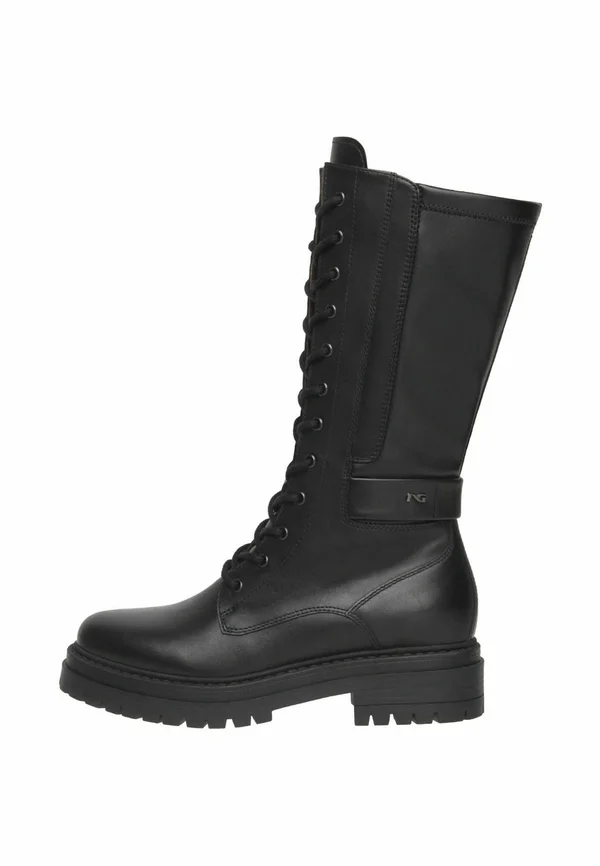 Platform boots - nero