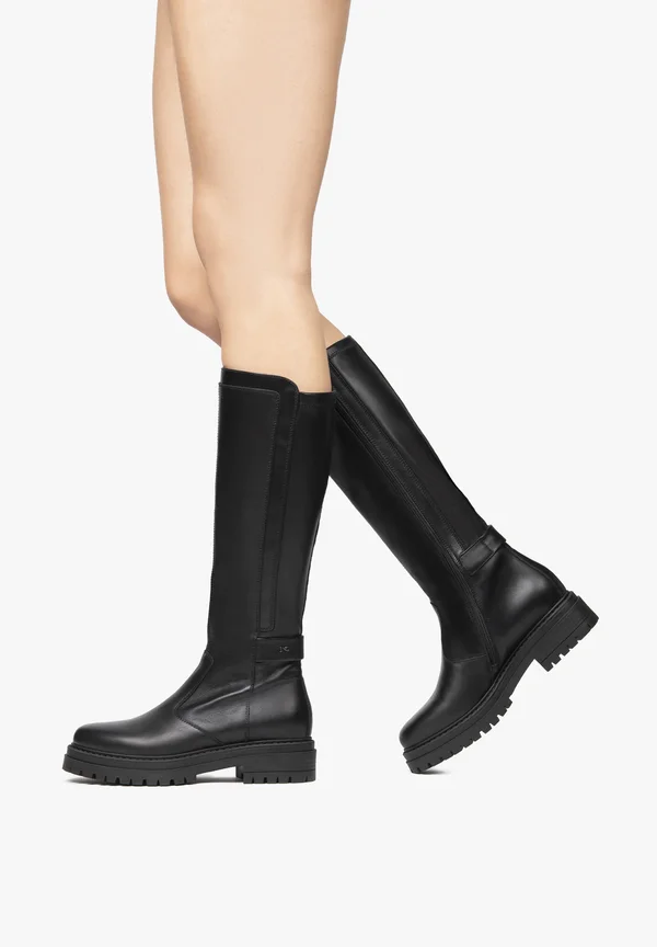 Platform boots - nero