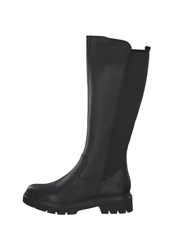 Platform boots - schwarz