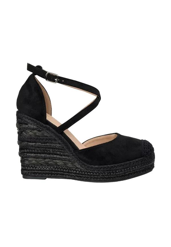 Platform heels - black